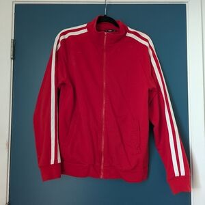 Red men's tracksuit